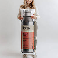 Дакімакура, Напій безалкогольний Drink Waters After Party 0.47 л, (подушка обіймашка) 150*50 см