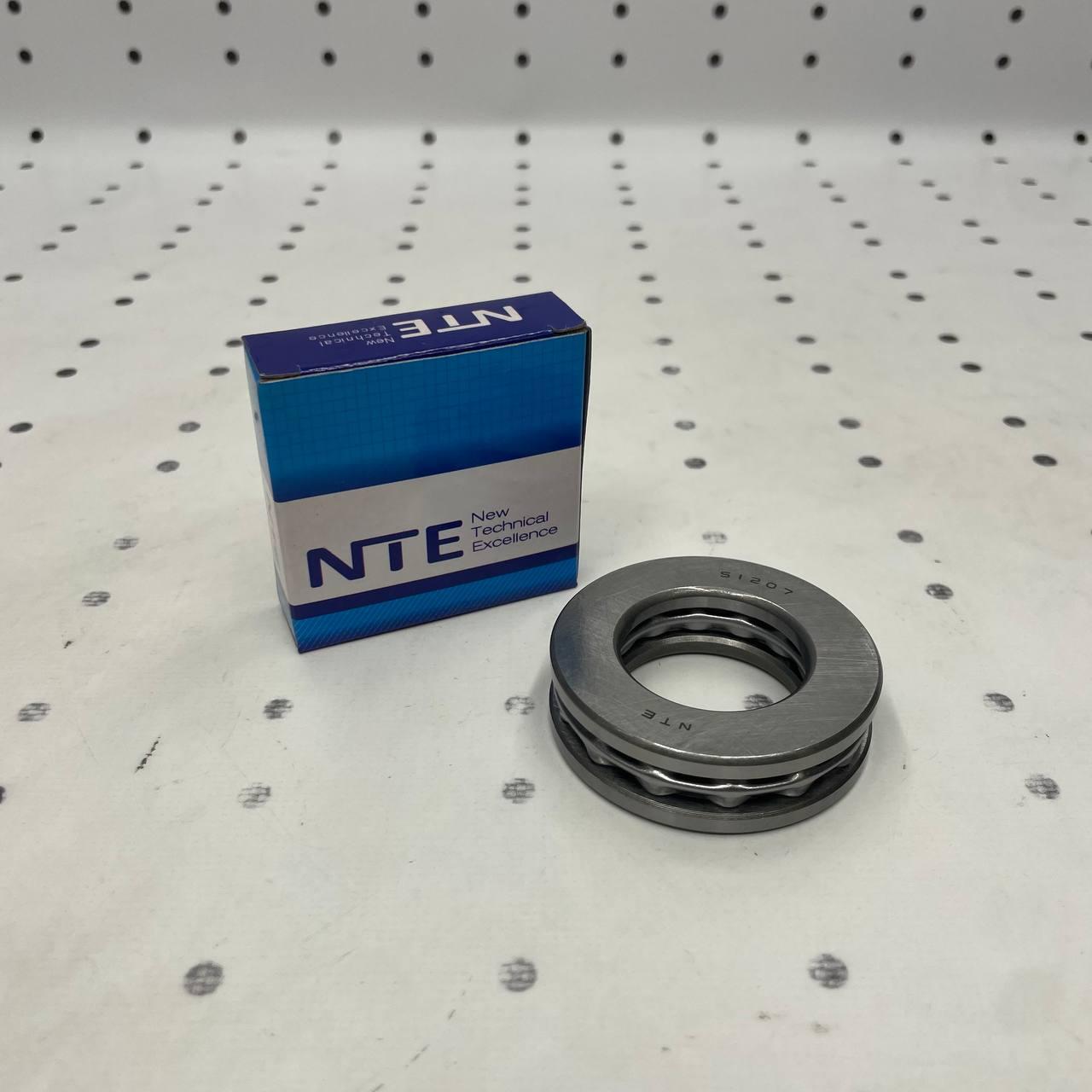 Підшипник 8207 (51207) NTE (Словаччина) на трактор Т-25 (Ось поворотного кулака переднього моста), фото 1