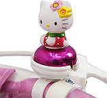 Дитячий сталевий Princess-Rueda 20 велосипед із кошиком, багажником для ляльки, рожевий для дівчинки, фото 8