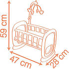 Колиска Бебі Ньорс Терракотова пудра з мобілем 7600220390, фото 4