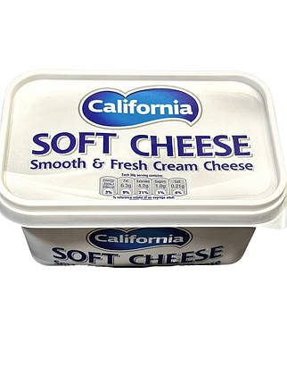 Крем-сир вершковий "California Soft Cheese" 0.5 кг, фото 2