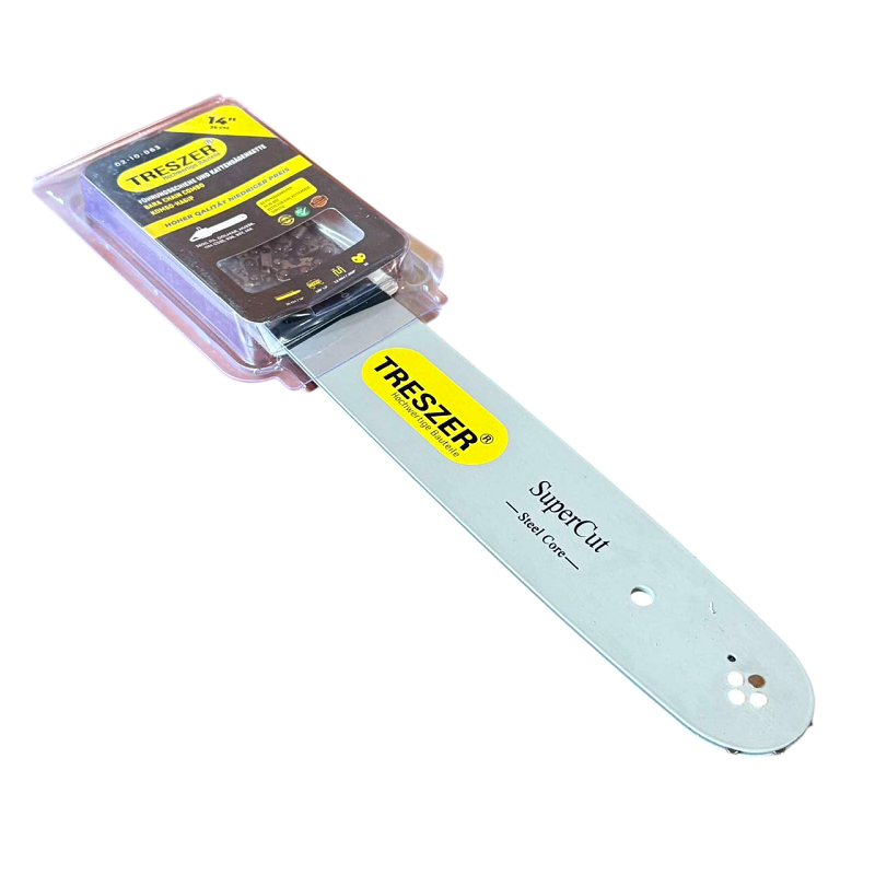 Шина 35см та Ланцюг 3/8 - 1.3 мм - 52 ланки для AL-KO BKS 3835, BKS 4040, BKS 35/35 II, BKS 40-40 II Treszer, фото 1