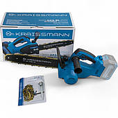 Акумуляторна ланцюгова пилка KRAISSMANN 3055 AKS-BL 20 MP (ТУШКА, 20В, Безщітковий, шина 305 мм, НІМЕЧЧИНА)