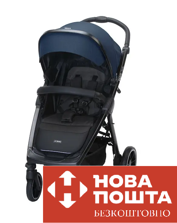 Коляска прогулянкова ESPIRO SONIC GEL 113 DENIM BLUE, фото 1