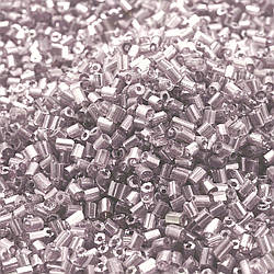 Бісер рубка 2 мм 25 г Сіро-бежевий