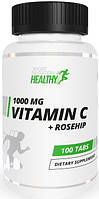 Вітамін С з Шипшиною MST Vitamin C 1000 mg + Rosehip 100 таблеток