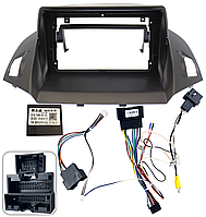 Перехідний штатний комплект із проводкою до Android магнітоли Ford Escape 2012-2019