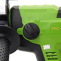 Акумуляторний перфоратор Procraft PHA20 (без АКБ і ЗП), 0 - 1400 об/хв, 0 - 4500 ударів/хв, 1,7 Дж, безщітковий, SDS+, фото 4