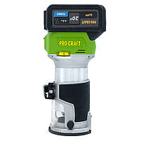 Акумуляторний фрезер Procraft POB24, 16000–35000 об/хв, цанги 6/8 мм, 20 В, 1 АКБ 4 Аг + ЗП, фото 6