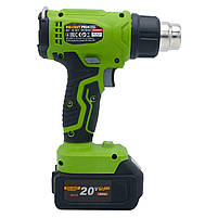 Акумуляторний фен Procraft PH24, 50–550 °C, 170–210 л/хв, 20 В (без АКБ та ЗП), фото 5