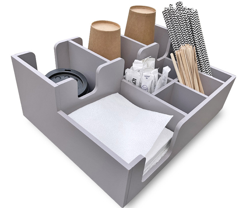 Барний органайзер Стандарт ПЛЮС 31х24х12см (МДФ) лінія LATTE