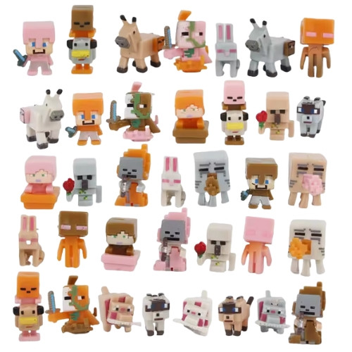 Набір фігурок 36 в 1 Майнкрафт, 4-5 см - Minecrafts, Set 4, фото 1