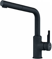 Змішувач для кухні Franke Urban Pull Out, довж.виливу - 252мм, витяжний, 1важіль, чорний матовий