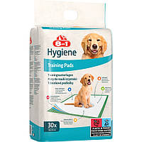 Пелюшки 8in1 Training Pads для собак, 56x56 см, 30 шт