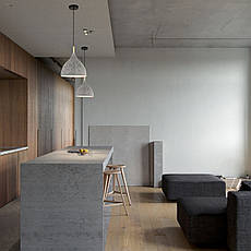 Дизайнерський підвіс-люстра 30см із фетра в сірому кольорі (805-1388-1), фото 4