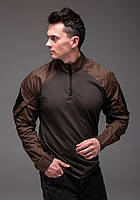 Чоловіча тактична сорочка Helikon-Tex Хелікон-Текс хакі з бавовни для активного відпочинку та походів