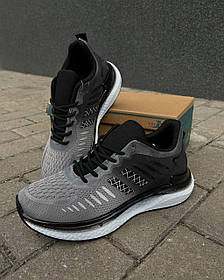 Сірі чоловічі кросівки /design підошва