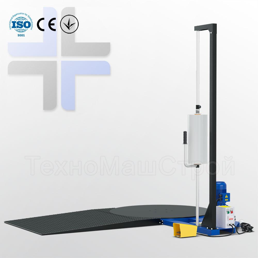 Палетопакувальна машина "PalletSpin-120" без рампи, фото 1