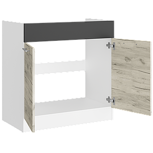 Кухонний модуль 80 Низ Мийка Еко Нова Еверест (800х456х820 мм)