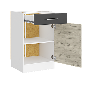 Кухонний модуль 50 Низ Шухляда Еко Нова Еверест (500х456х820 мм)