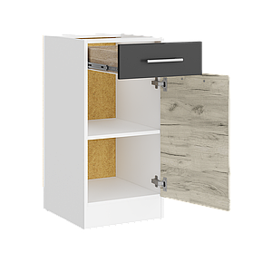 Кухонний модуль 40 Низ Шухляда Еко Нова Еверест (400х456х820 мм)