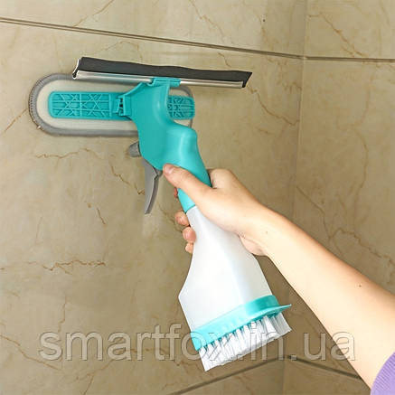 Щітка для миття вікон із розпилітлелем A-511, фото 1