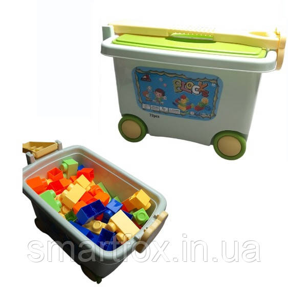 Конструктор у боксі EN71 72 деталі