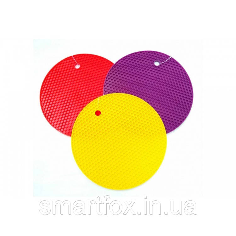 Термопідставка силіконова під посуд (18 см)