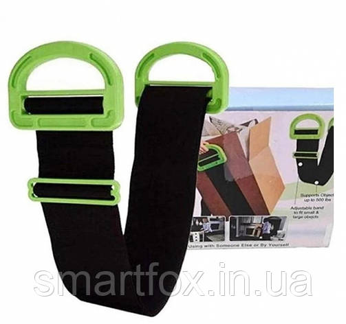 Ремінь для перенесення вантажів із пластиковими ручками та регулюванням довжини, фото 1