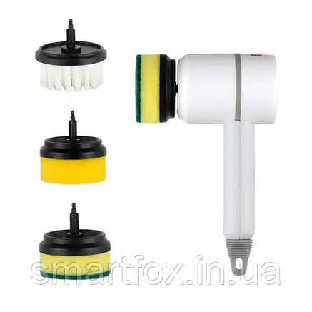 Щітка для миття MAGIC BRUSH 3 насадки A-519, фото 1