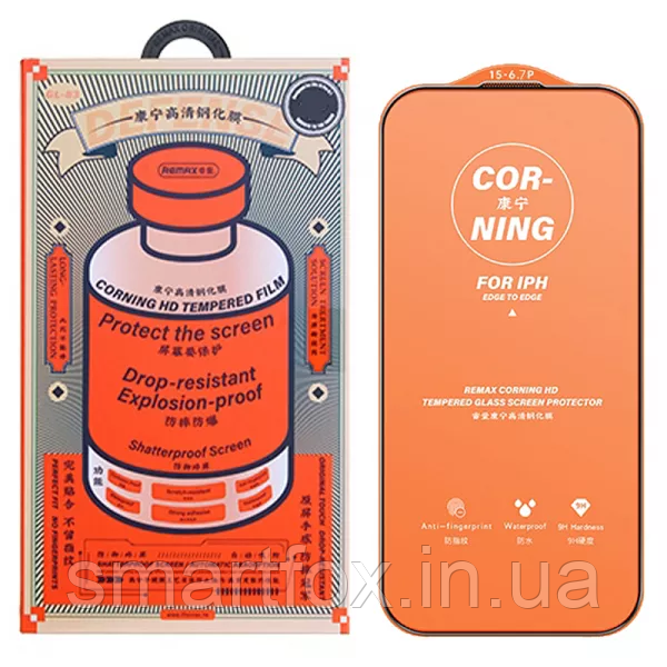 Захисне скло Remax Corning HD GL-83 для iPhone 16 Pro Max