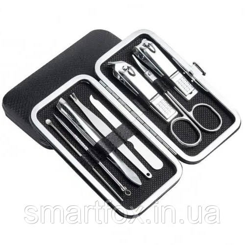 Набір для манікюру та педикюру (8 предметів) у чохлі А-85