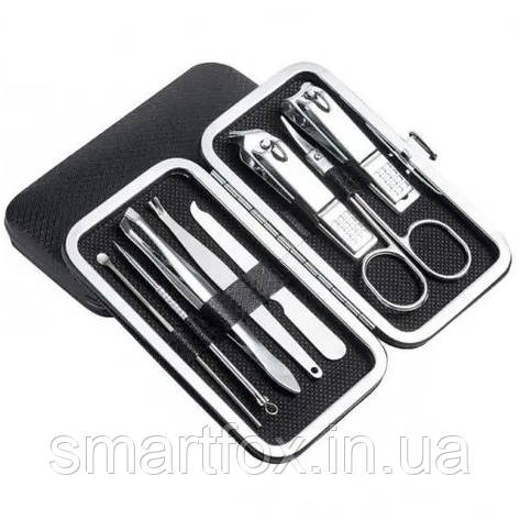 Набір для манікюру та педикюру (8 предметів) у чохлі А-85, фото 1