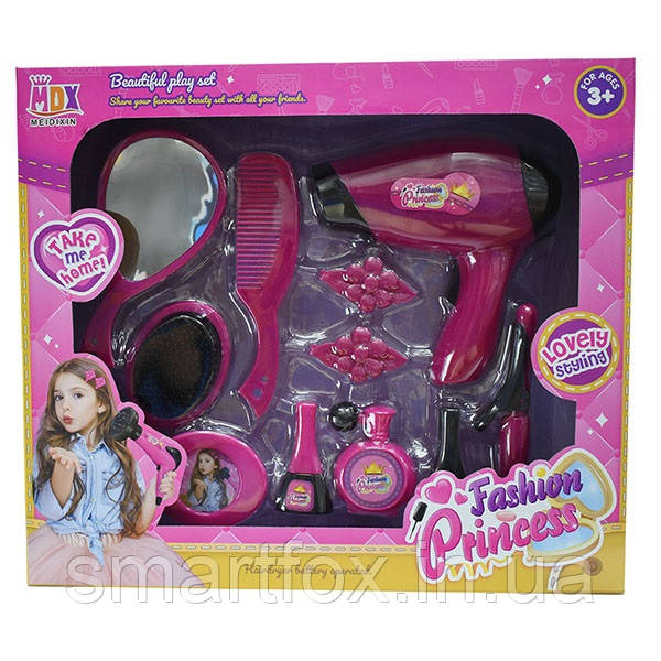 Ігровий набір Перукар 12 деталей LOVELY STYLING NO.MDX55-3