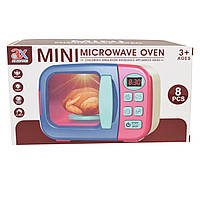 Мікрофолновка дитяча MINI MICROWAVE OVEN 6823A звукові ефекти 8 предметів