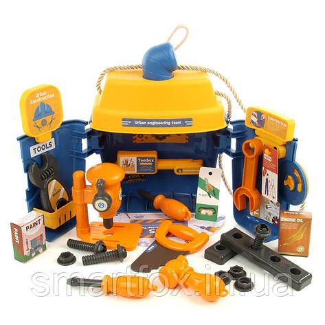 Ігровий набір Майстерня CONSTRUCTION TOOLS 688-195A 27 предметів, фото 1