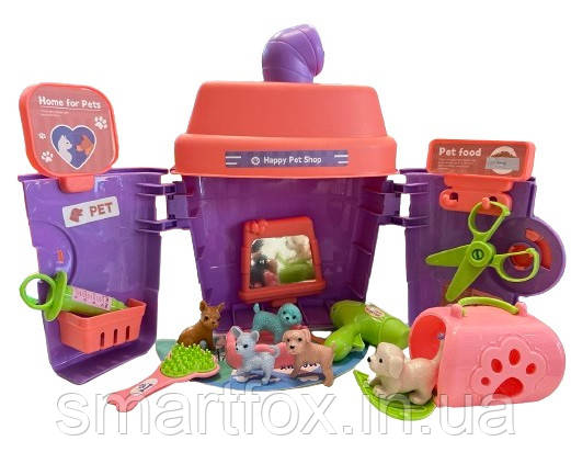 Ігровий набір зоомагазин HAPPY PET SHOP 688-197A 23 предмети
