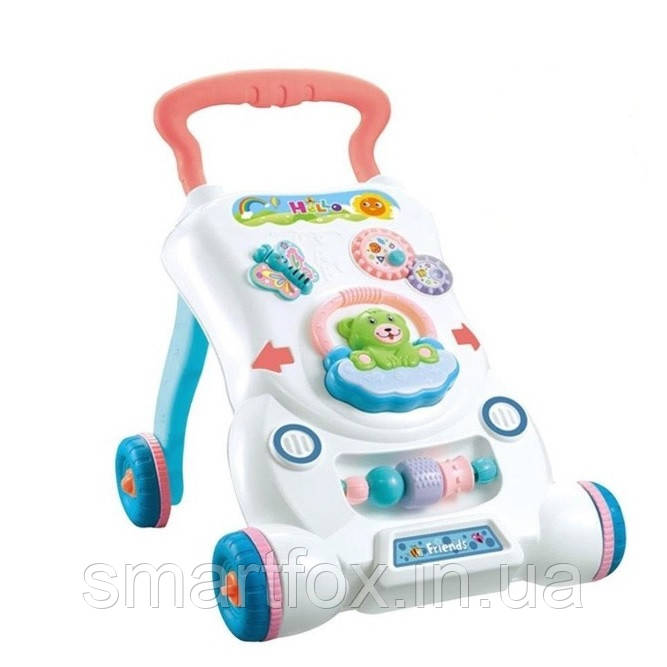 Ходунка-каталка з ігровим центром CHILDREN MUSIC WALKER 696-R15