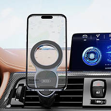 Холдер автомобільний XO C154 Round Drip Magnetic, фото 3