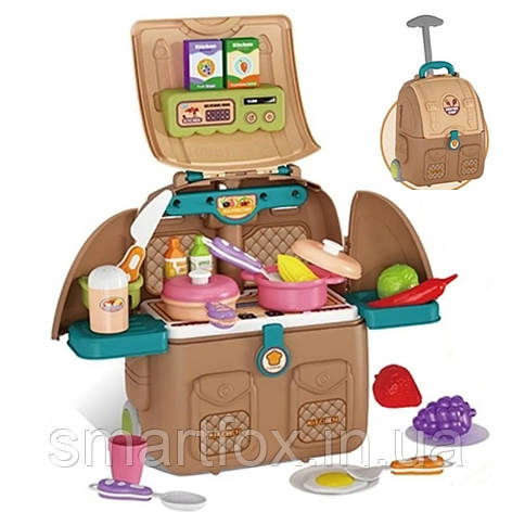 Ігровий набір рюкзачок міні кухня HAPPY MASTER CHEF 688-122A, фото 1