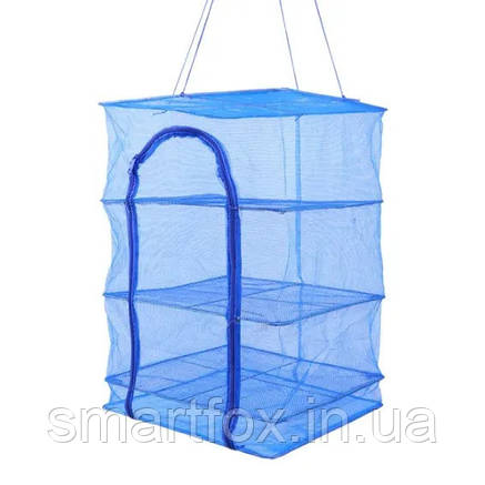 Сітка для сушіння (риба, фрукти,гриби та ін.) (35х35х65 см), фото 1