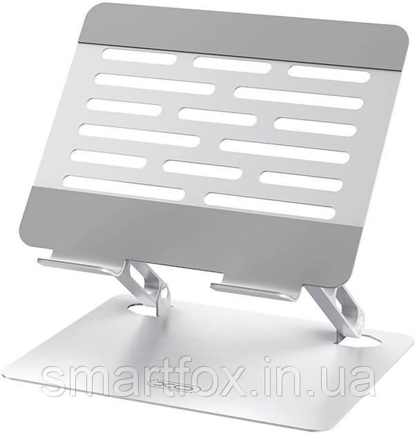 Підставка для ноутбука XO C152 Large Metal Laptop Holde Срібло