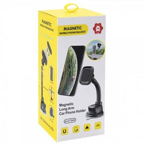Холдер автомобільний H-CT303 Magnetic Black, фото 1