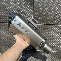 Прямоток на мотоцикл Акрапович