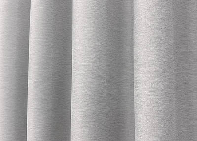 Залишок (1,5х2,75м) шторної тканини блекаут двосторонній, колекція "Eclipse". Колір світло-сірий. Код 1791ш 01-0298