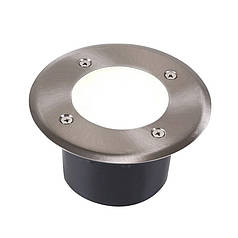 Світлодіодний світильник Goldlux Mivo грунтовий 3W 4000К IP67 срібло 333582