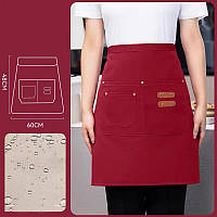Фартук-передник БОРДОВЫЙ
