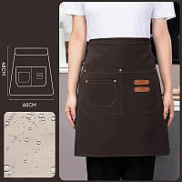Фартух-передник КОРІЧНИЙ