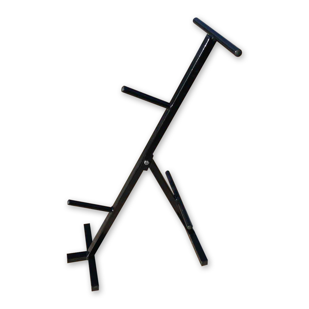 Стійка для зберігання дисків KZ-12 Стійки для гантелей, грифів та дисків складна