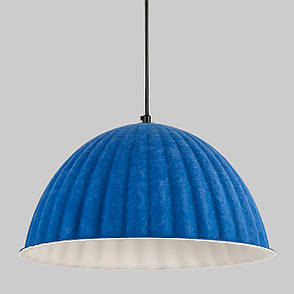 Дизайнерський підвіс-люстра 35см із фетра в синьому кольорі (805-1890-1), фото 1